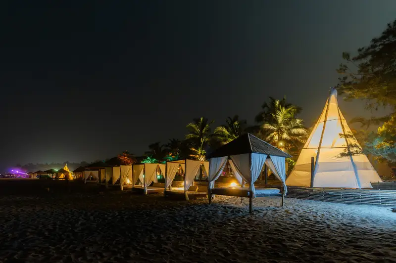 Beach Suite at Marbela Beach Resort, Morjim Beach