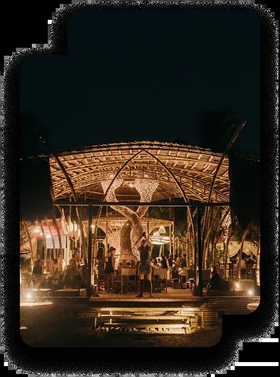 Sea-view VIP Terrace for private events at Marbela Beach
