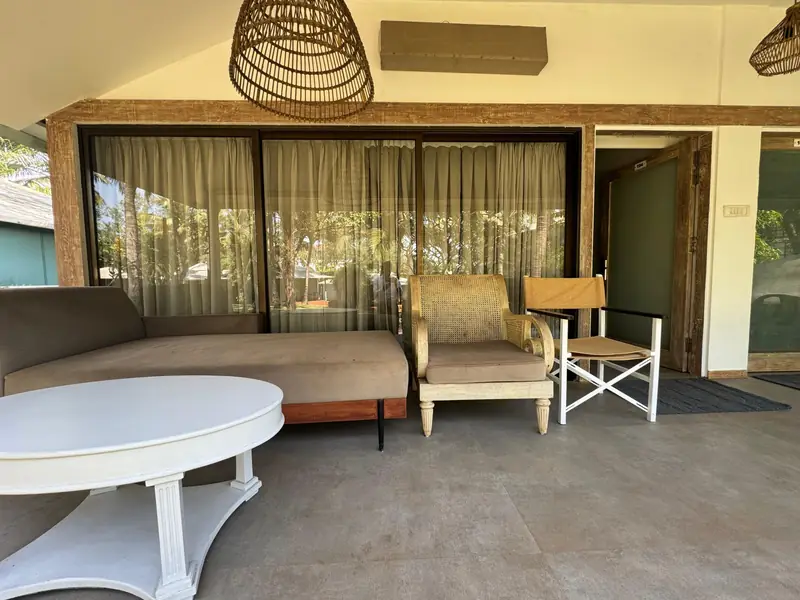 Luxury Cottage with private verandah at Marbela Beach Resort