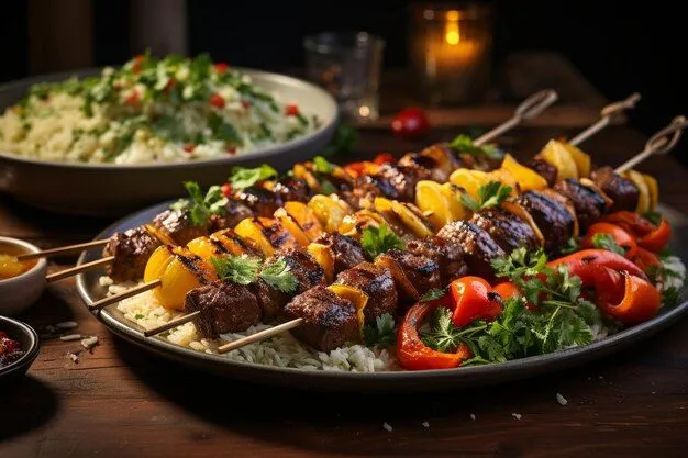 moroccan-kebab-feast-with-couscous_944420-29537